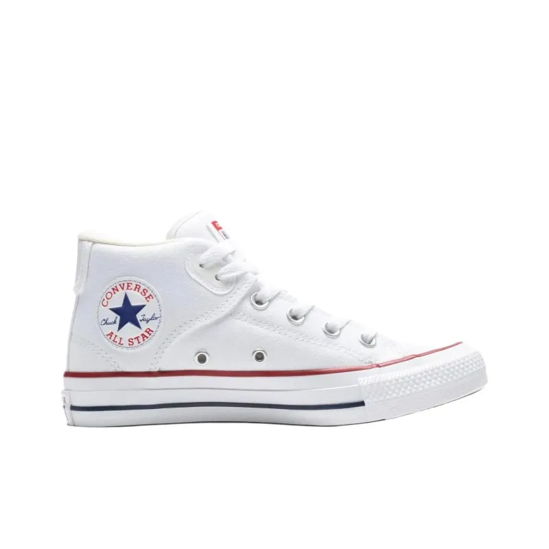 Converse CTAS Anti Slip Wear Resistant High Top Canvas Shoes Unisex White-1