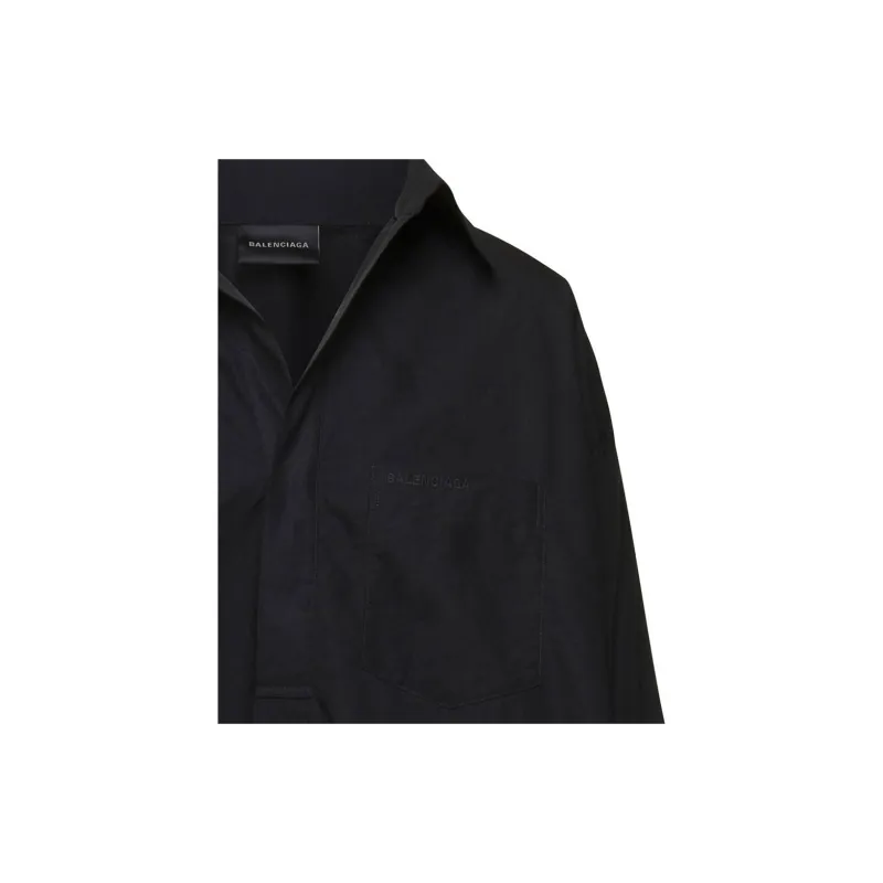 Balenciaga Patch Pocket Long Sleeved Shirt-2