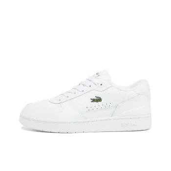 LACOSTE T Clip Low Top Skateboard Shoes Women's White