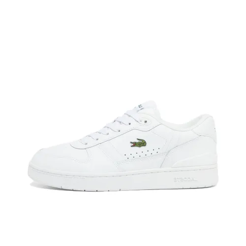LACOSTE T Clip Low Top Skateboard Shoes Women's White