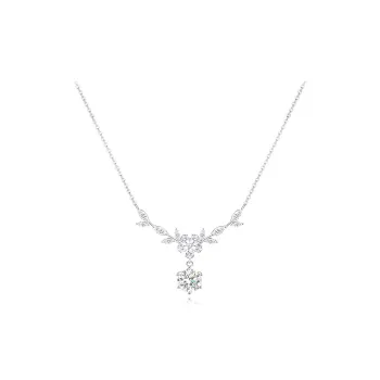 FORCHI Zircon Necklaces Women's Couple's Anniversary Birthday Gift For Girl