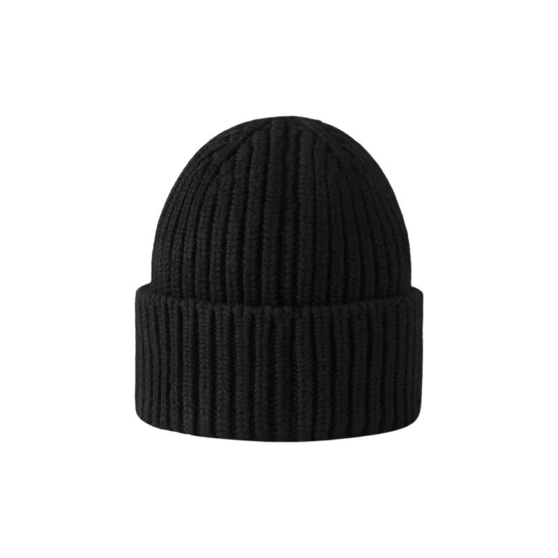LOUIS VUITTON Sheep Wool Beanies Men's Black-1