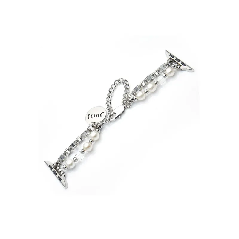 Mr. Strap Watch Band Apple Compatibility Pearl Material-0