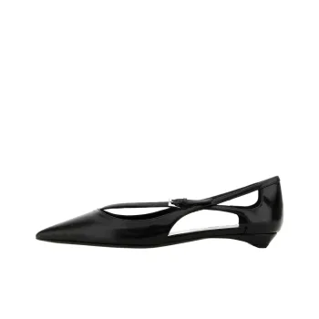 PRADA Pointed Toe Ballet Flats Women's