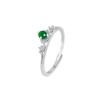 LIANGYUXI Ice Type Jadeite Rings Unisex