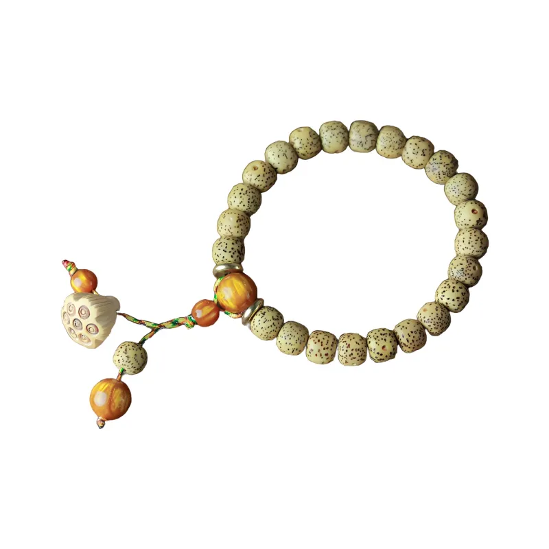 SHUZHUO Star Moon Bodhi Seeds Bracelets Unisex-0