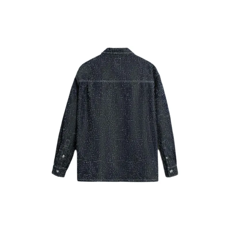 ZARA Shirts Men Sea Blue-1