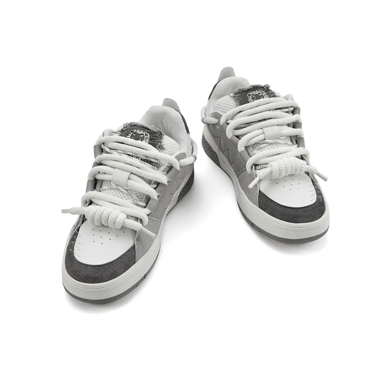 SK.TRIP Low-Top Skateboard Shoes Unisex Burgundy Red-3
