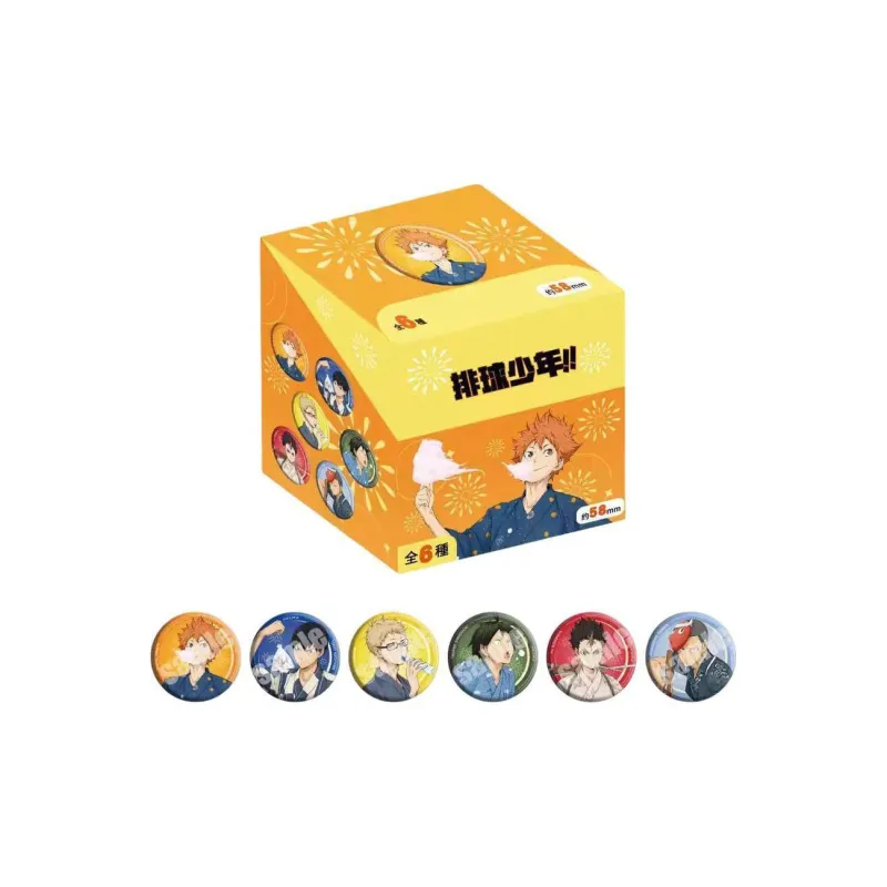 MOUXUYY Haikyuu!! Fireworks Collection Double Flash Badge Badges-0