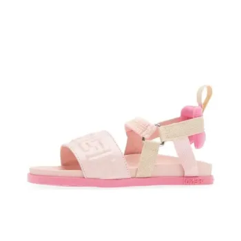 FENDI FF One Strap Sandals Women's Pink