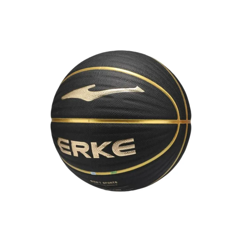 Erke PU Basketball Cool Black Warrior Size 7 Training Unisex-2