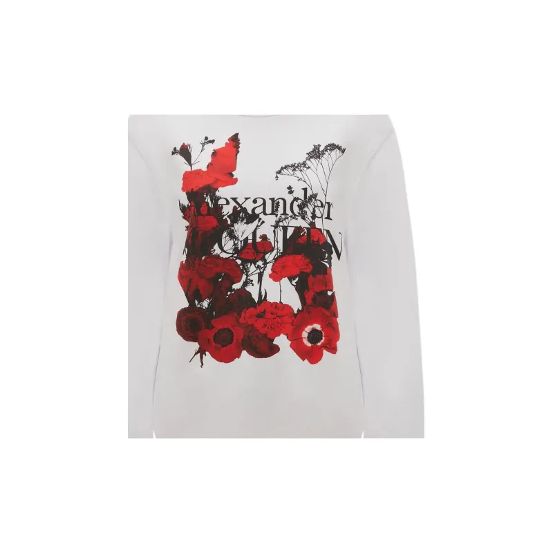 Alexander McQueen Sweatshirts Women's White-2