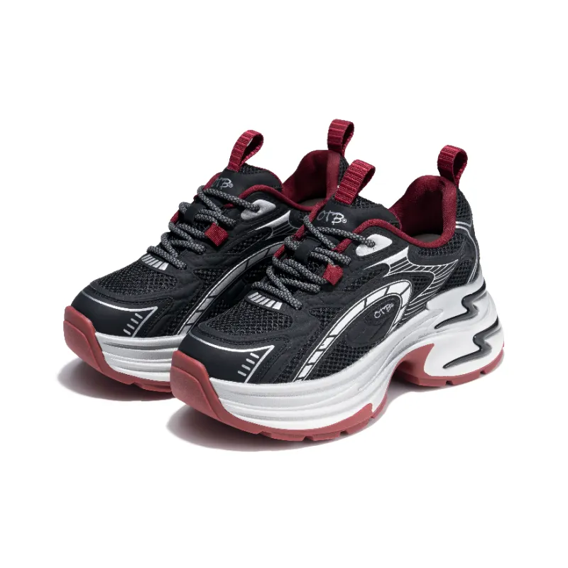 OTB Height Increasing Low-Top Chunky Sneakers Women's-6