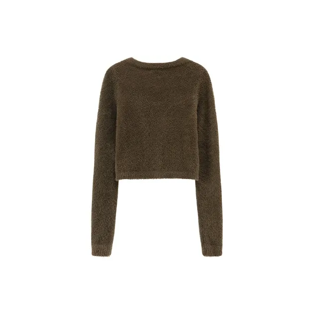 CHUU Knitwear Women's Mustard Green-1