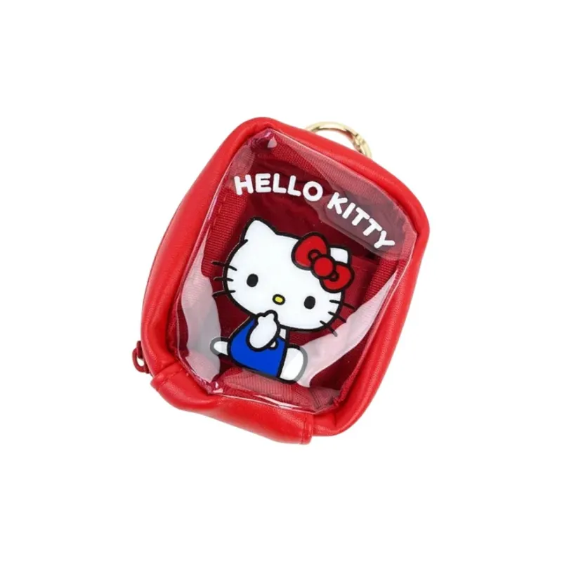 Sanrio Hello Kitty Mini Bag With Mountaineering Buckle And Red Accessories Box Anime / Games Pendants-1