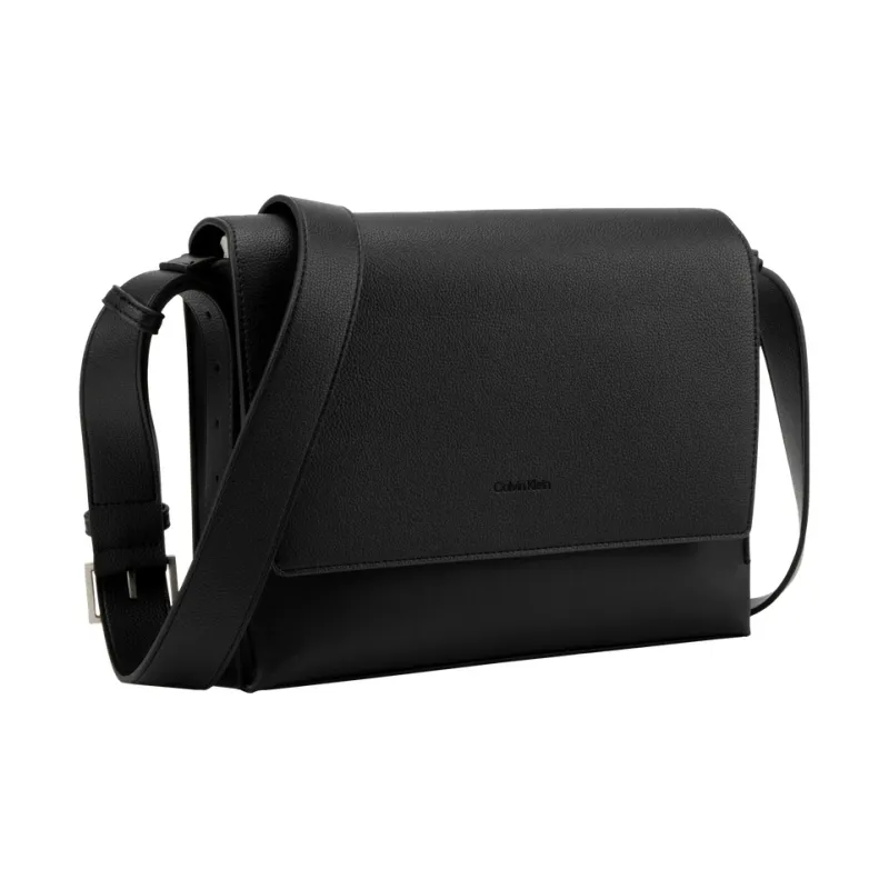 CALVIN KLEIN Synthetic Material Messenger Bag Shoulder Bag Men's Space Black-2