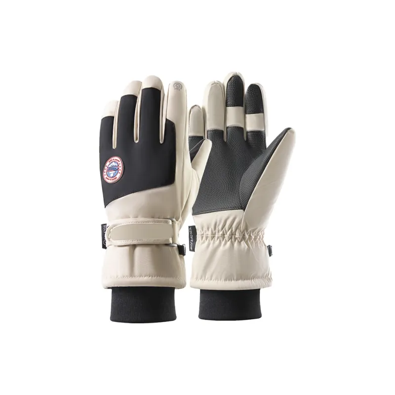 AS FISH Ski Gloves Anti Slip Wear Resistant Outdoor Sports Gloves Unisex-3