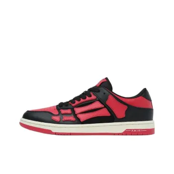 AMIRI Skel Top Low Low Top Skateboard Shoes Men's Red