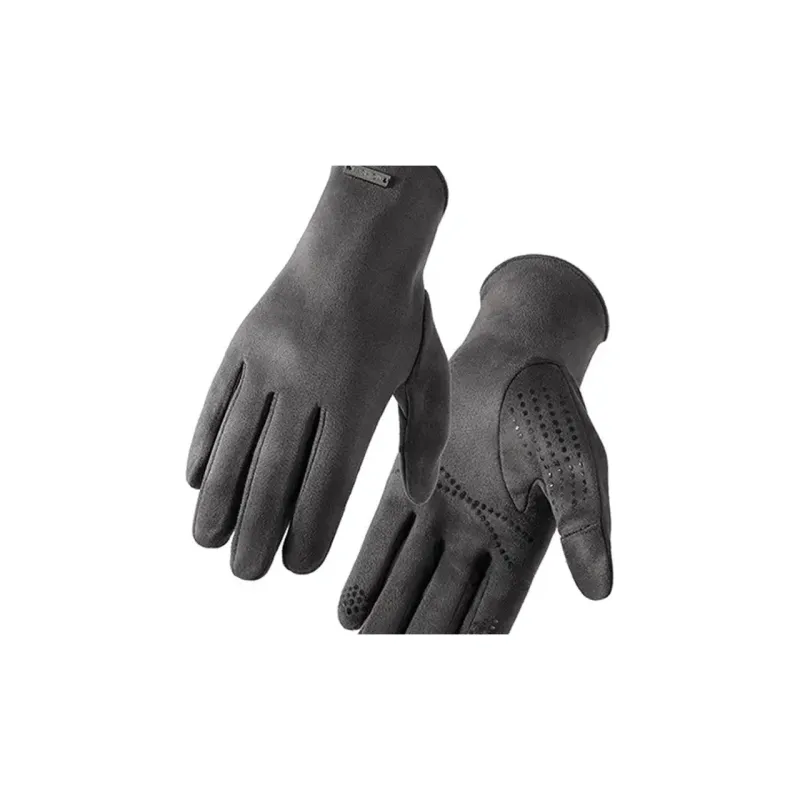 HNJ Riding Equipment Cycling Glove Unisex Suede-3