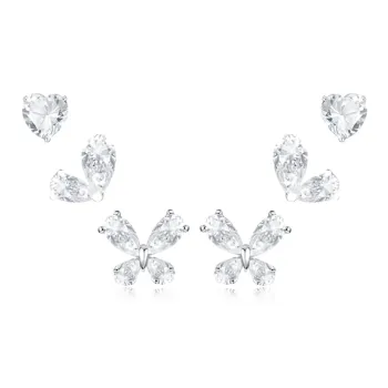 BTOE Alloy Stud Earrings Women's