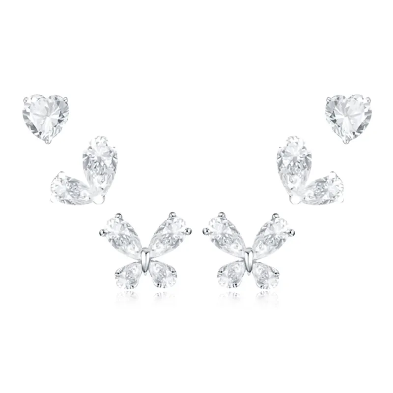 BTOE Alloy Stud Earrings Women's-0