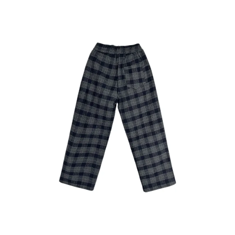 OX FREAK FW24 Casual Pants Unisex Blue Gray-1