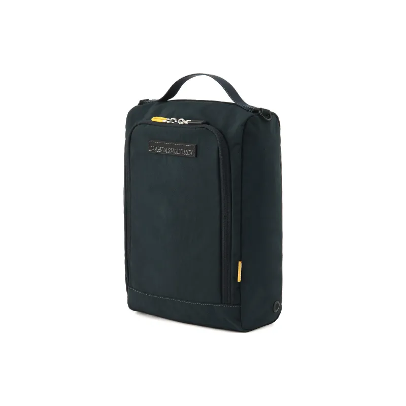 Mandarina Duck Nylon One Shoulder Handbags Unisex Black-1