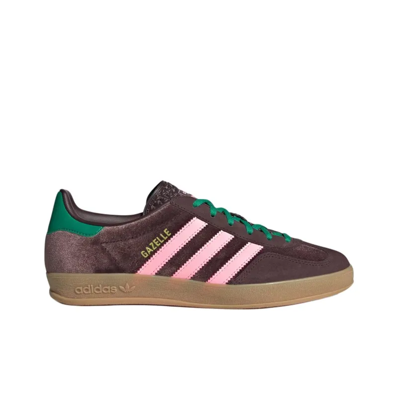 Adidas Gazelle Indoor Brown Velvet Women's-1