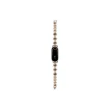 Four-Leaf Clover Metal Chain-Gold with Green Diamond