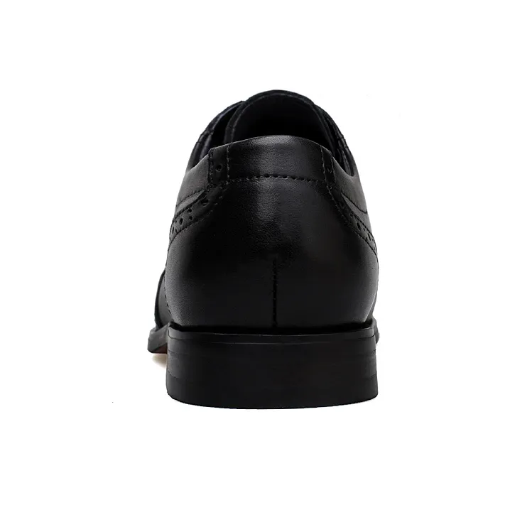 XIMO BULL Dress Shoes Men Low Top Black-5
