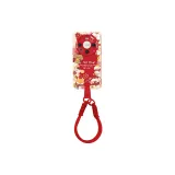 (China Red) Red Short Leash-Fu Le Wang Wang