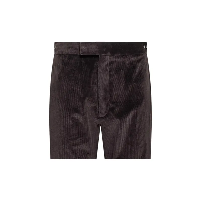 Zegna Cashco High Waist Tapered Trousers-3