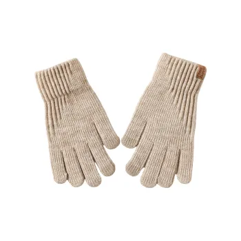 DENSSYNE Alpaca Elastane Knit Gloves Women's
