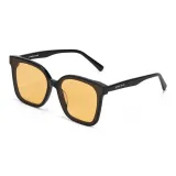 Black Frame Yellow Lens