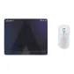 Dragon Scale Ace Mouse in Moonlight White+Huaying Ace Mouse Pad