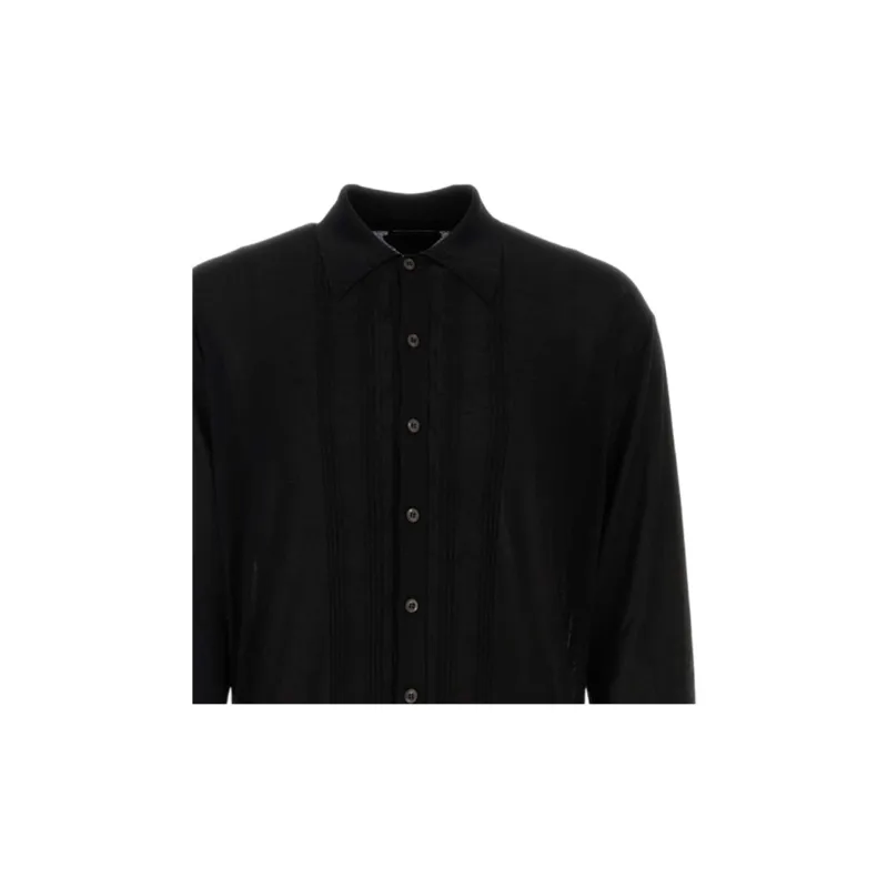 PRADA Collared Buttoned Cardigan-2