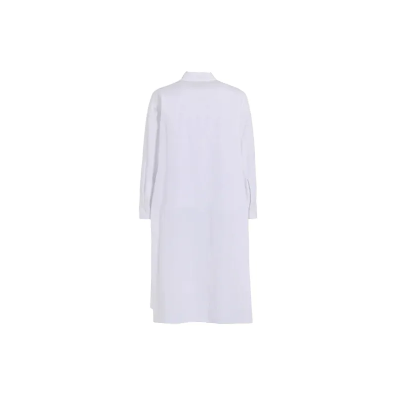 Yohji Yamamoto S'YTE FW24 Long Sleeved Dress Women's White-1