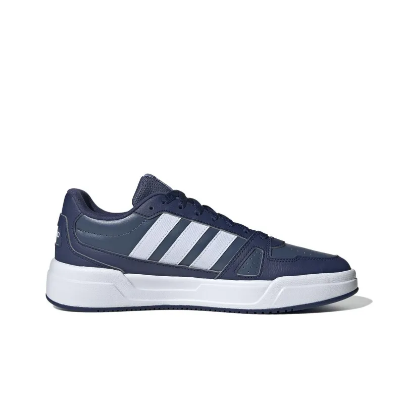 Adidas LITE BALLER Anti Slip Wear Resistant Low Top Casual Shoes Men's Blue White-1