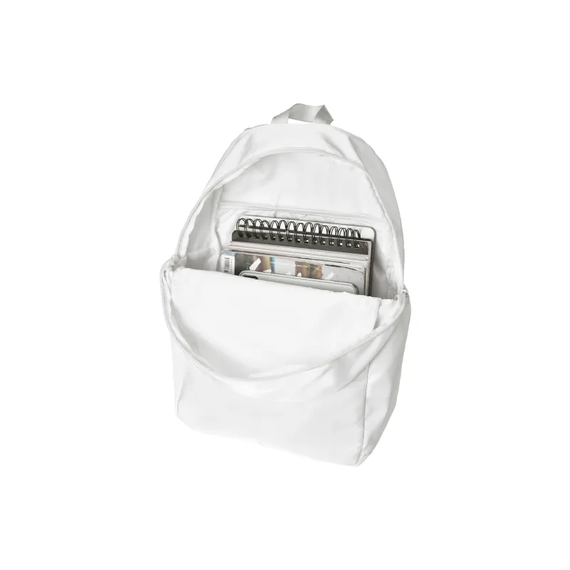 TURN UP Polyester Student Backpack Regular Unisex Red/White-3