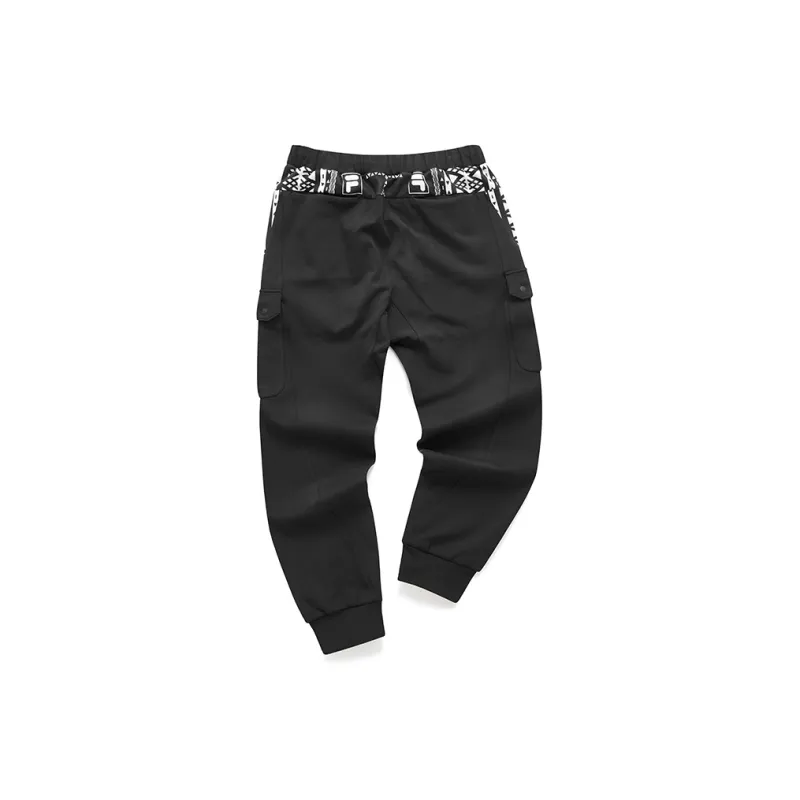 FILA FUSION x White Mountaineering FILA FUSION Hakusan L Collaboration Collection Cargo Pants Men's Black-1