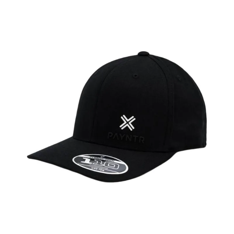 PAYNTR Elastane Cotton Baseball Caps Unisex Black-0