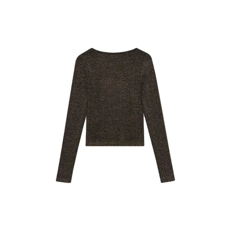 GANNI Tie Fastening Knit Cardigan-1