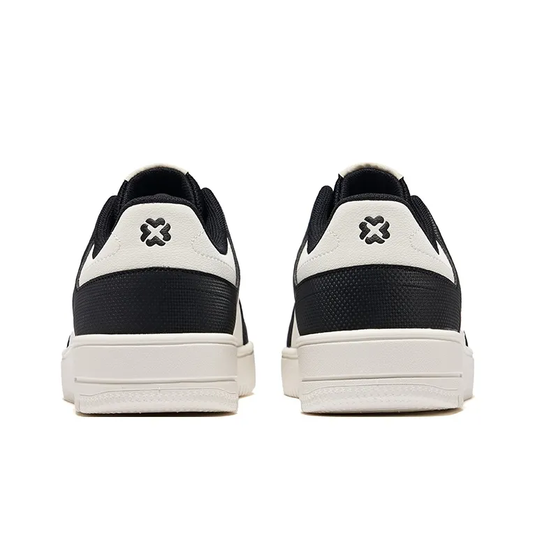 Erke Bell Blue 2 Wear-Resistant Slip-Resistant Low-Top Low-Top Women's Microcrystal White/Jet Black-3