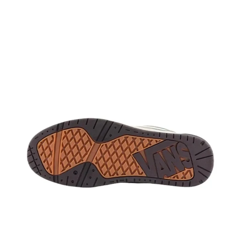 Vans HYLANE Slip-Resistant Low-Top Skateboard Shoes Unisex Gray-2