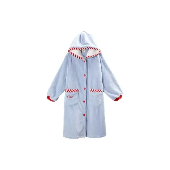 YSO Pajama Robe Women's Aqua Blue