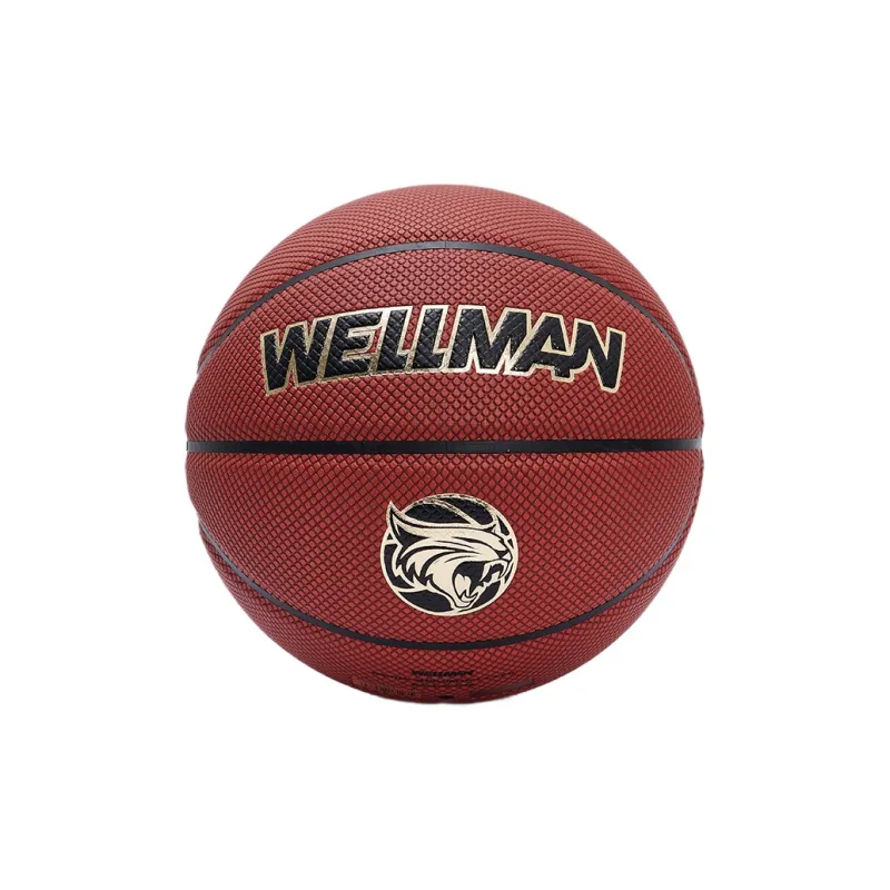 WELLman SW700 PU Basketball Brown Red Size 7 Ball Training Unisex-1
