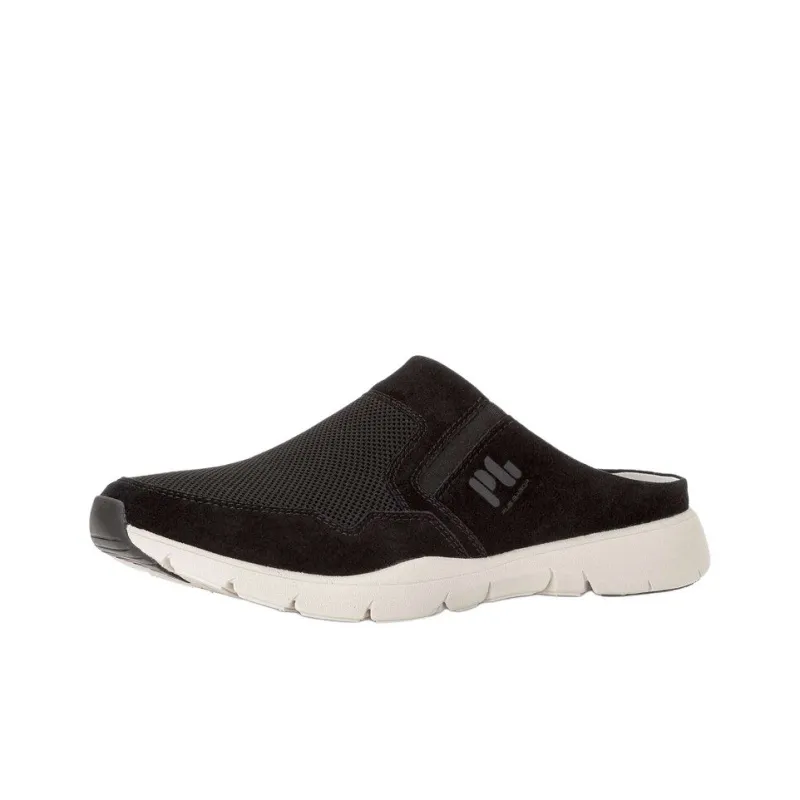 Gabor Slip-Resistant Wrap-toe Slippers Men's Black-2
