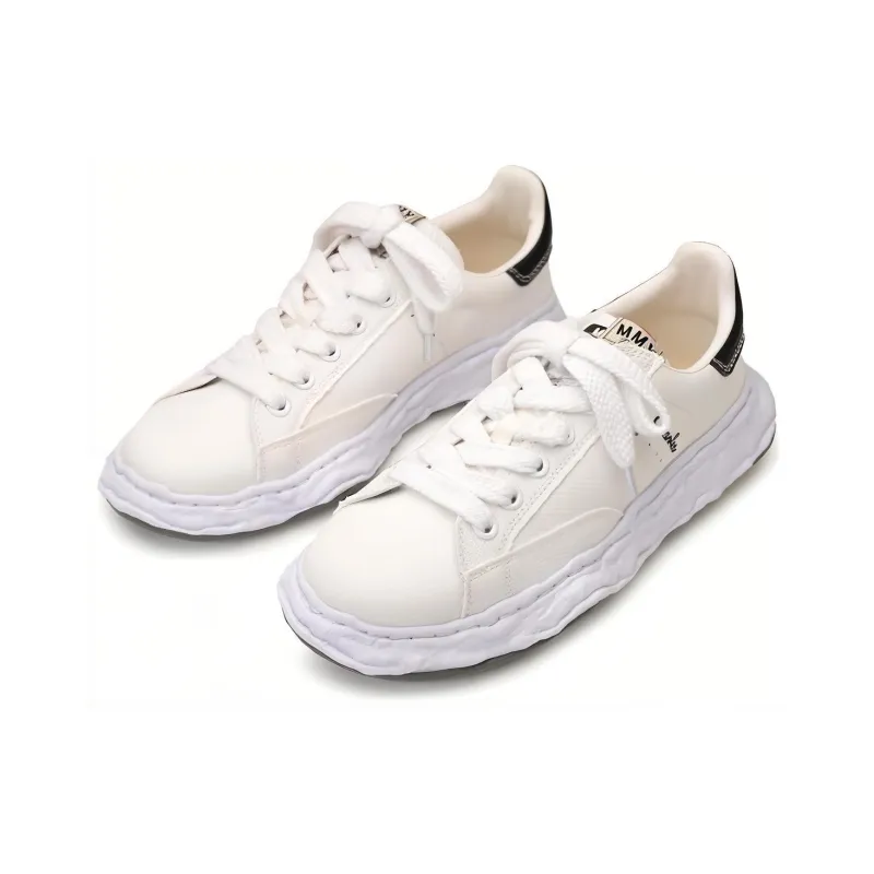 Maison MIHARA YASUHIRO Charles Lace up Canvas Sneakers-1