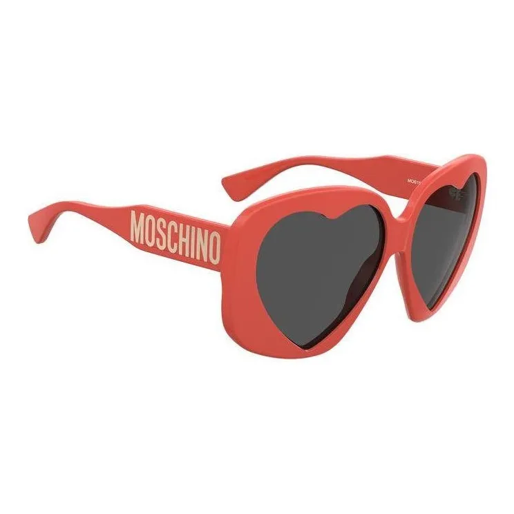 MOSCHINO Heart shaped Oversize frame Sunglasses-1