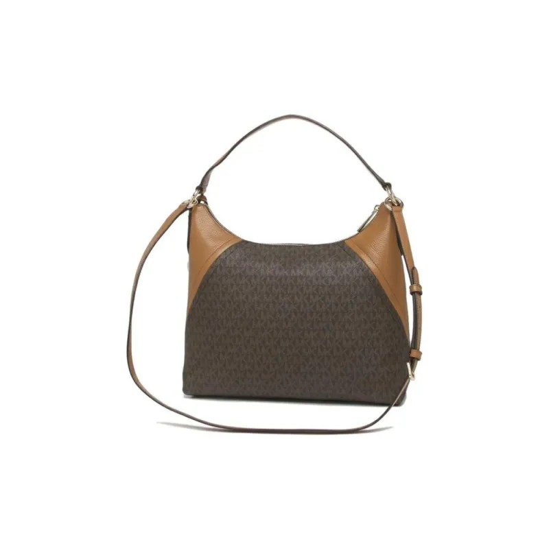MICHAEL KORS Aria Artificial Leather Portable Crossbody Bag, Shoulder Bag Tubas Women's Acorn Brown-3